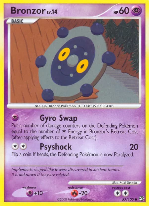 Bronzor card image
