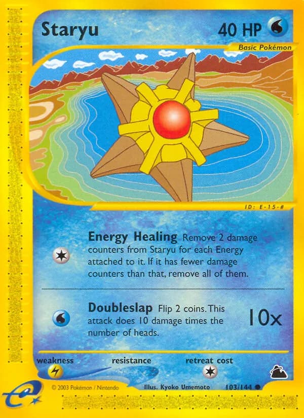 Staryu card image