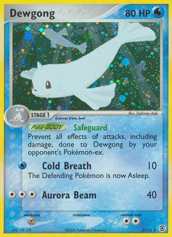 Dewgong card image