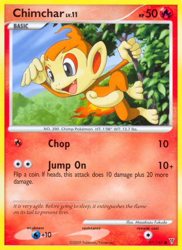 Chimchar card image