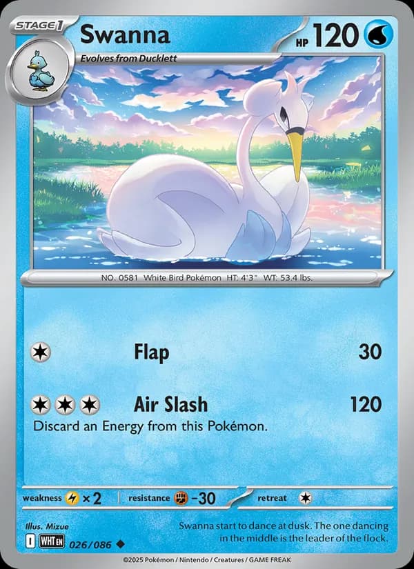 Swanna card image