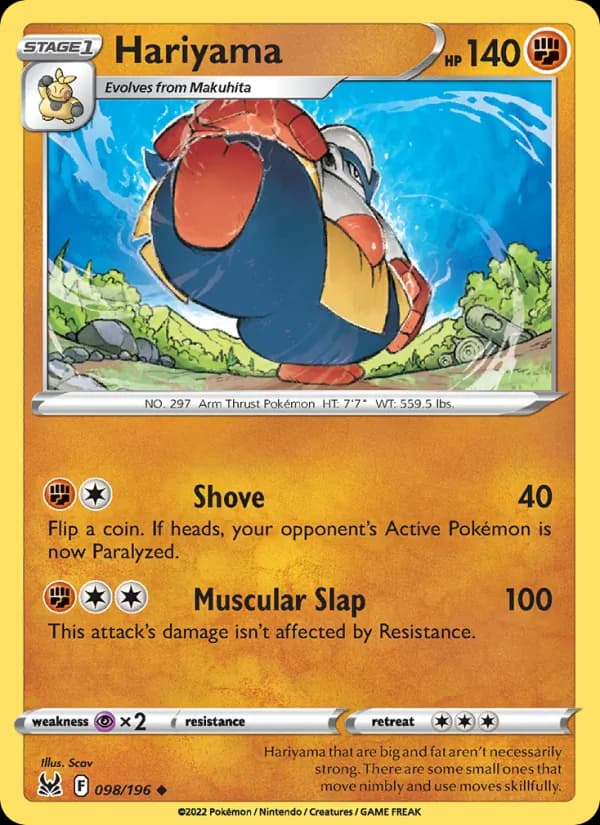 Hariyama card image