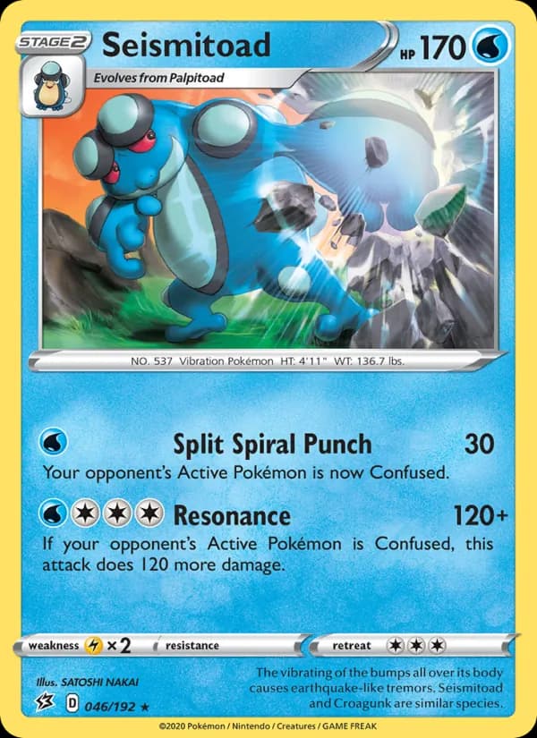 Seismitoad card image