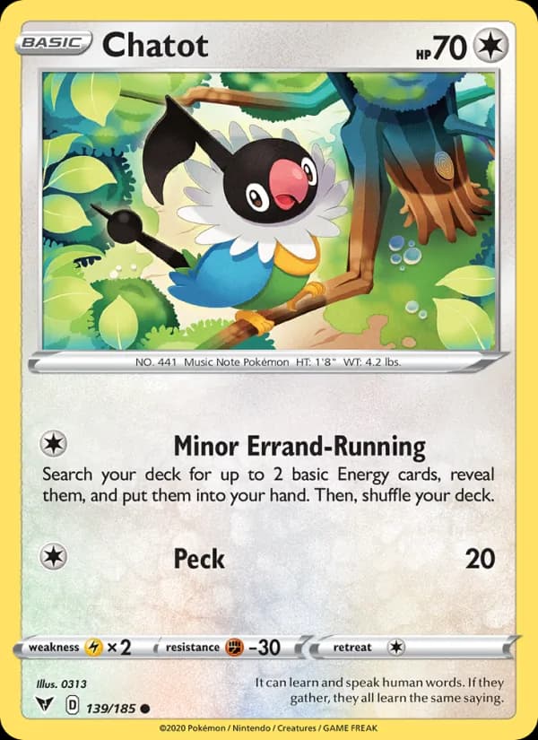 Chatot card image