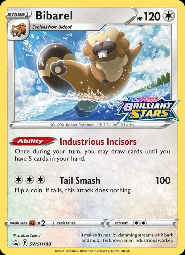 Bibarel card image