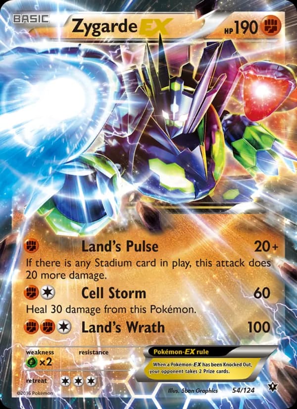 Zygarde EX card image