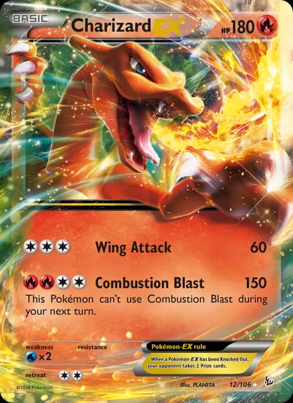 Charizard EX card image