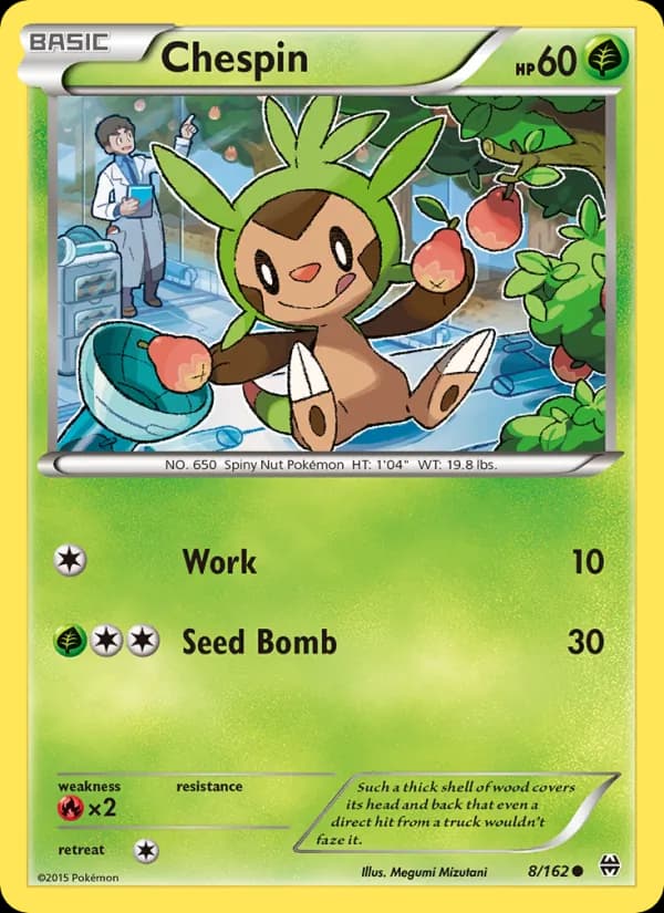 Chespin card image